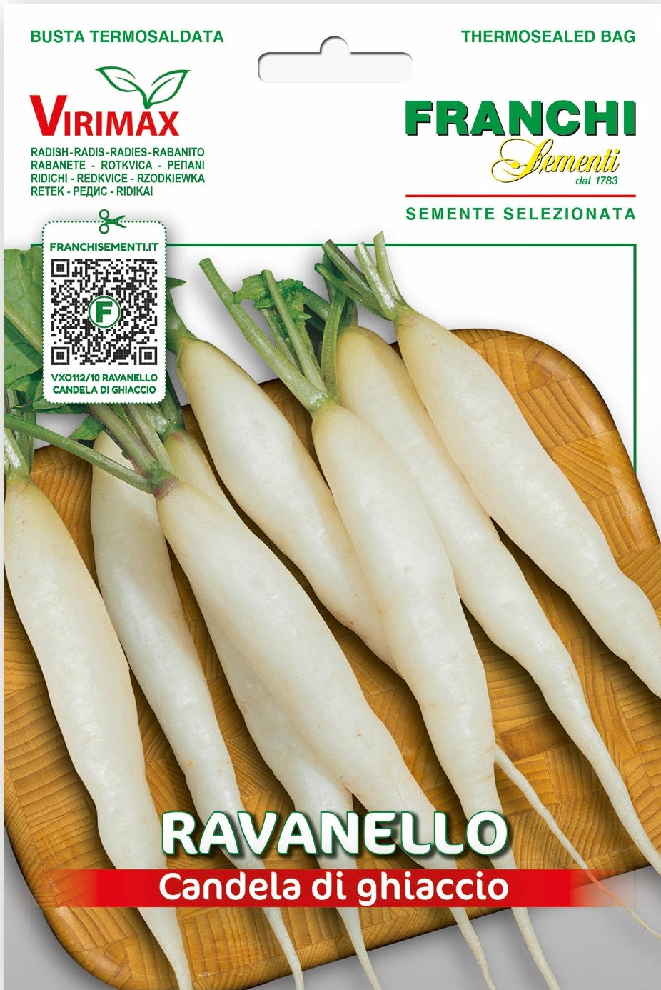 Редис Ледяная сосулька 12г.